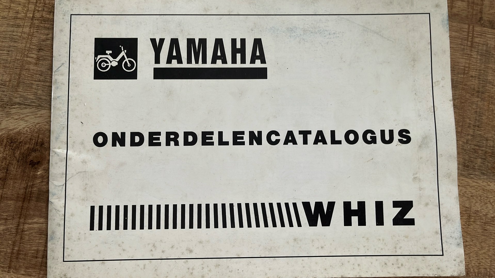 Onderdelen catalogus Yamaha whiz, Ophalen of Verzenden, Zo goed als nieuw