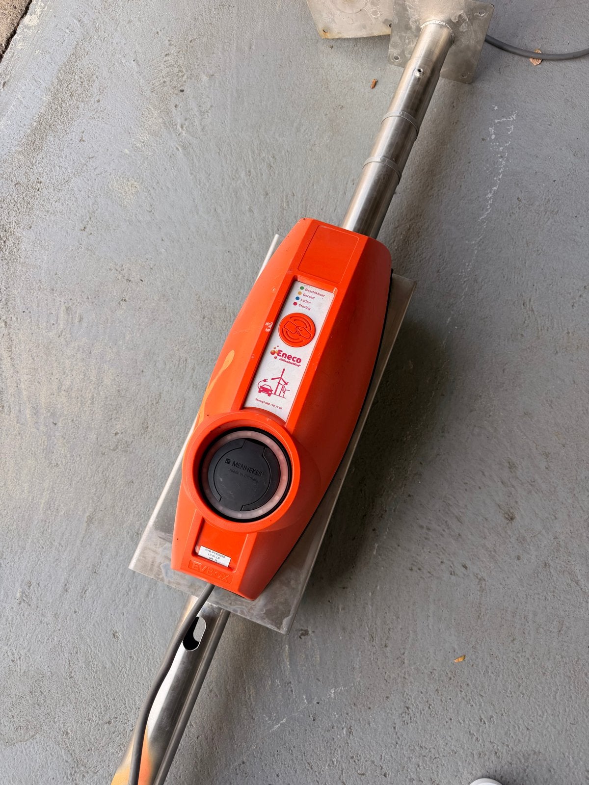 3 x Eneco Mennekes Laadpaal voor Elektrische Auto's, Ophalen of Verzenden, Gebruikt, Laadpaal
