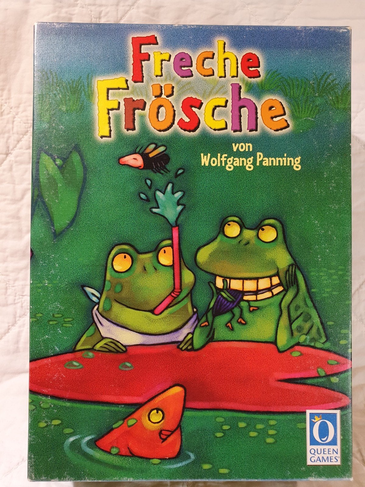 Bordspel - Freche Frösche Memory 5+, Ophalen of Verzenden, Gebruikt