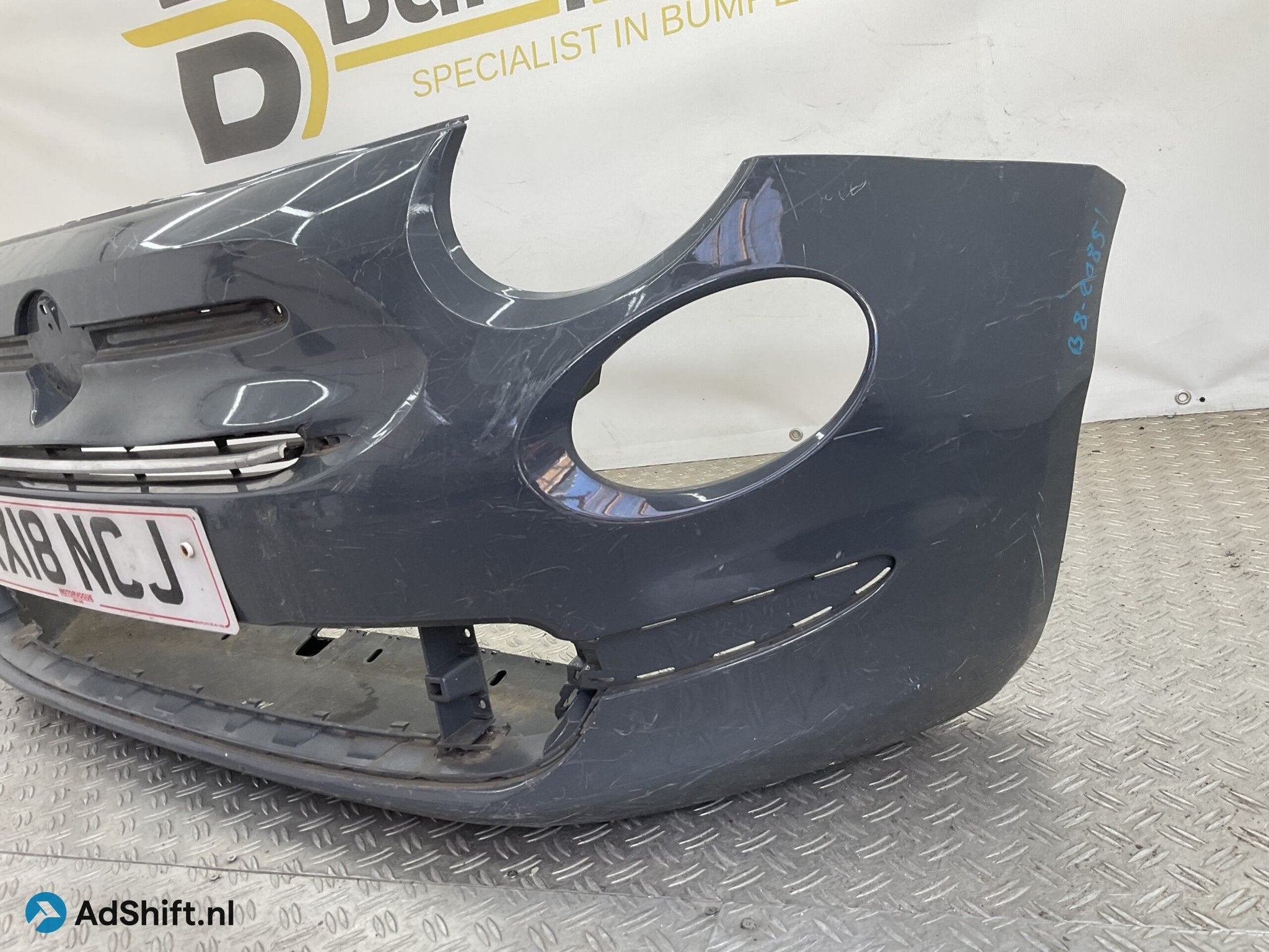 Bumper Fiat 500 Lounge Facelift 16-23 735619491 Voorbumper B, Bumper