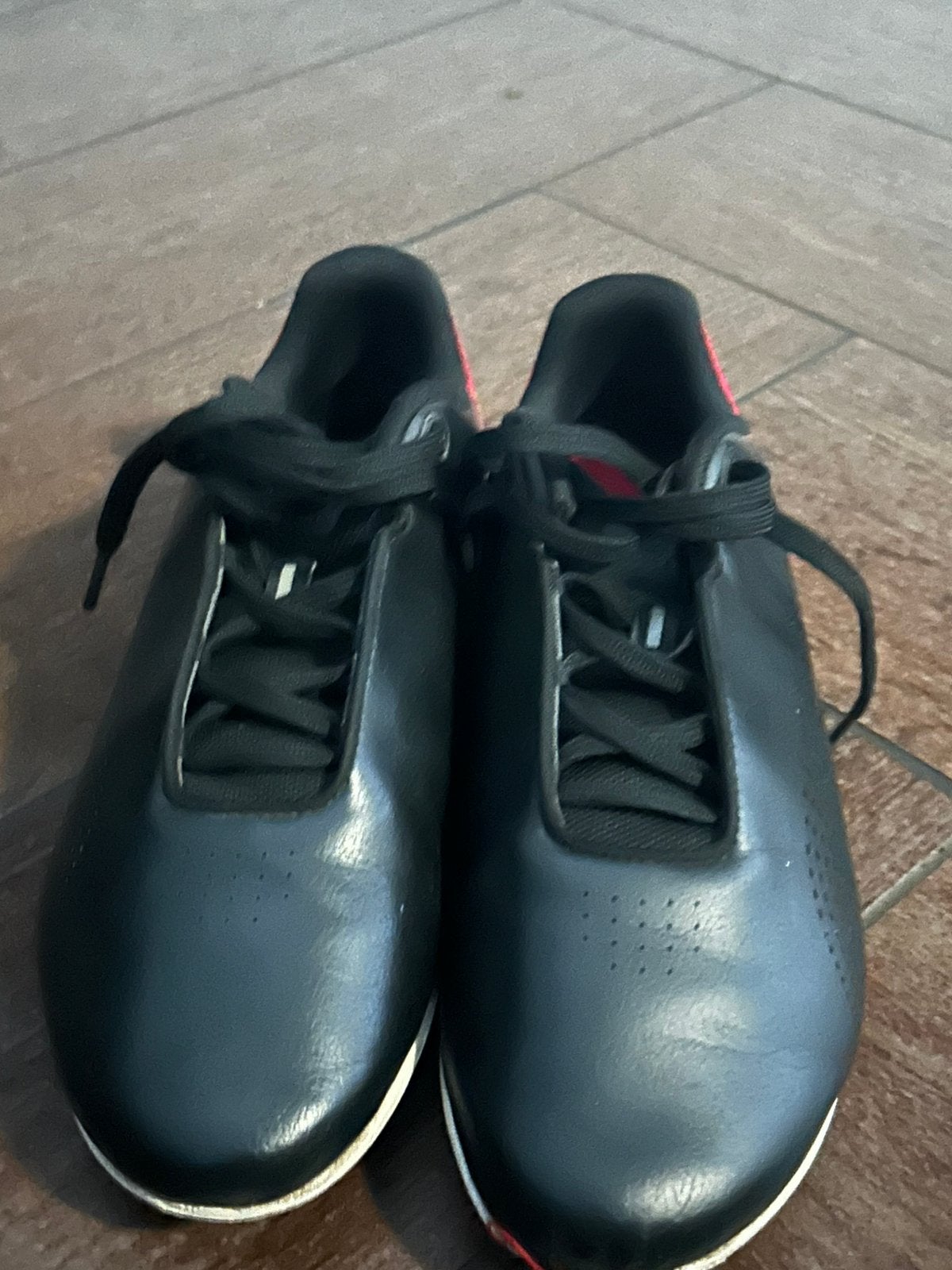 Puma Ferrari Sportschoenen Zwart/Rood maat 38,5, Ophalen of Verzenden, Zo goed als nieuw, Zwart, Sneakers of Gympen