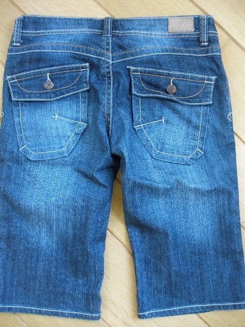 FISHBONE knie spijkerbroek blauw maat 28 - nieuw -, Kleding | Dames, Nieuw, Ophalen of Verzenden, W28 - W29 (confectie 36), Blauw