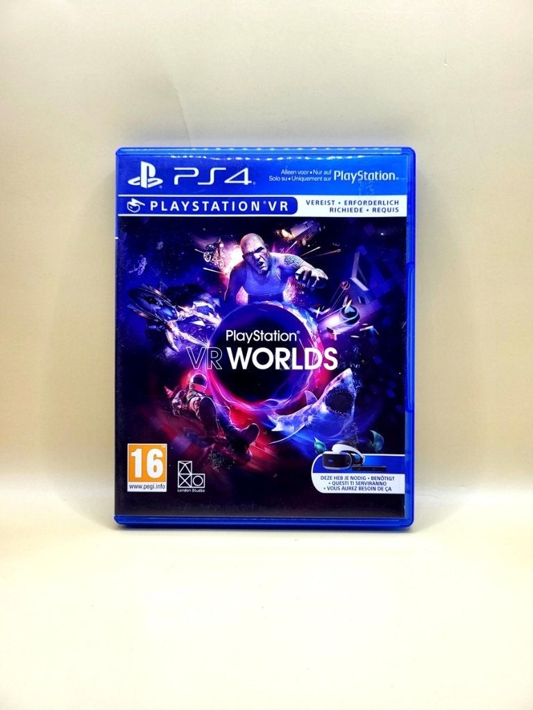 PlayStation VR Worlds - PlayStation 4 - PS4, Avontuur en Actie, Vanaf 18 jaar, 1 speler, Sony support