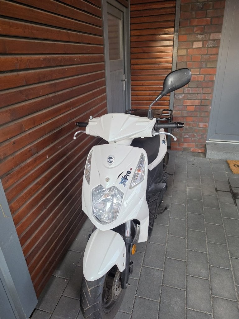 Sym Xpro scooter geel kenteken | inclusief bezorgkoffer, Ophalen, Gebruikt, Overige modellen, Maximaal 45 km/u
