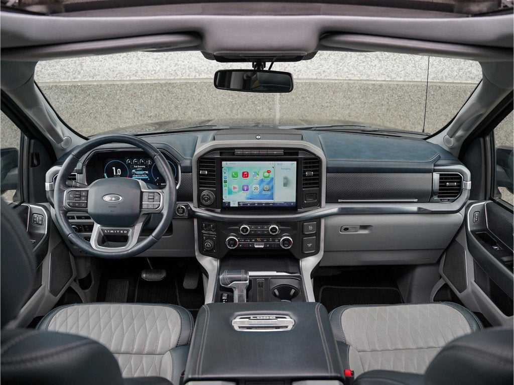Ford USA F-150 Limited 430pk PowerBoost Full Hybrid SuperCre, Auto's, Ford Usa, Automaat, Gebruikt, Euro 6, Blauw