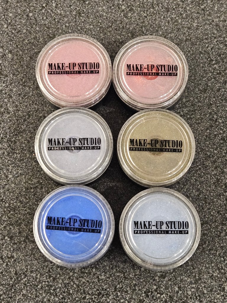 6x Make-up Studio losse oogschaduw poeders, Gebruikt, Ophalen of Verzenden, Nvt, Make-up
