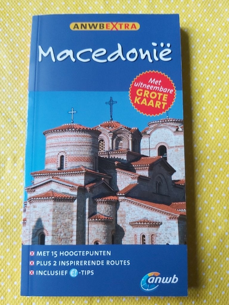 ANWB Extra Macedonië Reisgids met uitneembare kaart, Boeken, Reisgidsen, Europa, Ophalen of Verzenden, Reisgids of -boek, ANWB