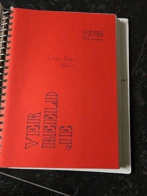 Beeldend werken werkboeken dikke map Pabo, Ophalen of Verzenden, Alpha, Zo goed als nieuw, HBO