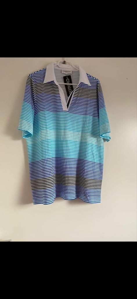 Nieuwe Chalou Tuniek Maat 46/48 (XL) of groter, Kleding | Dames, Ophalen of Verzenden, Nieuw, Maat 46/48 (XL) of groter, Blauw
