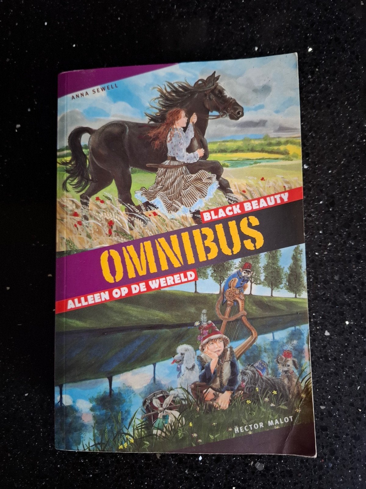 Omnibus: Black Beauty & Alleen op de wereld, Boeken, Ophalen of Verzenden, Zo goed als nieuw