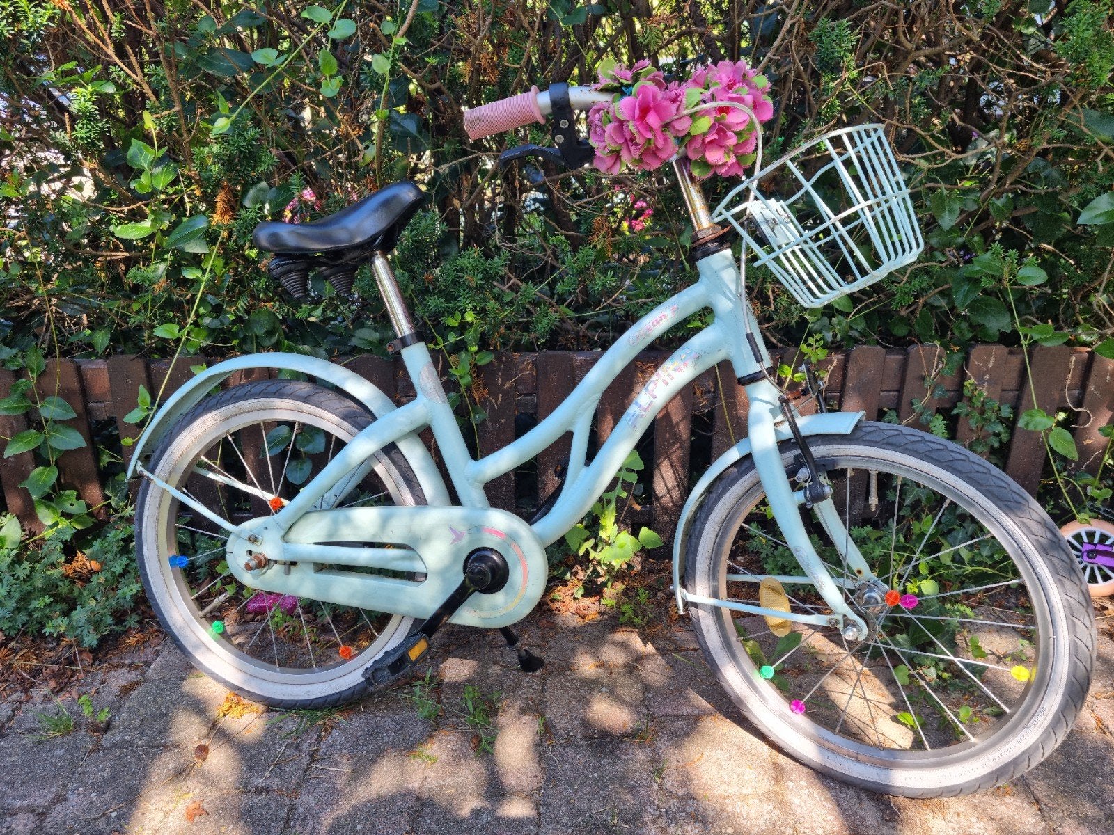 Alpina Ocean kinderfiets 18 inch terugtraprem en handrem, Ophalen, Terugtraprem, Gebruikt, Handrem