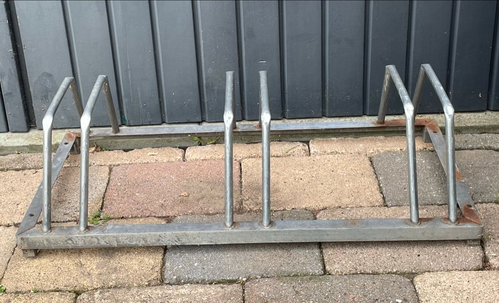 Stevig fietsenrek voor 3 fietsen - Gebruikt, prima staat, Ophalen, Gebruikt