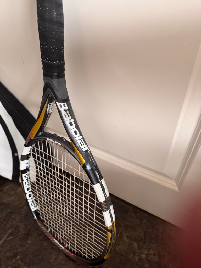 Babolat Tennissracket met hoes - Gebruikt, Ophalen of Verzenden, Zo goed als nieuw, Racket, Babolat