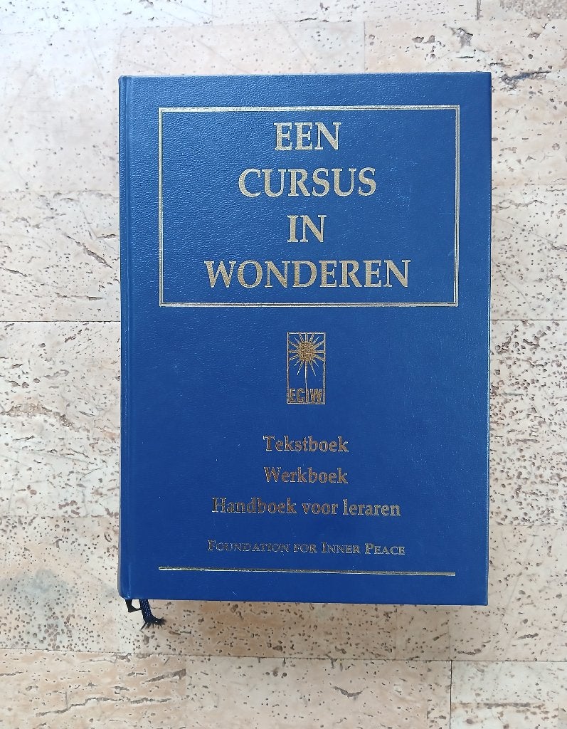 Een cursus in wonderen compleet Foudation for Inner Peace, Boeken, Achtergrond en Informatie, Ophalen of Verzenden, Zo goed als nieuw