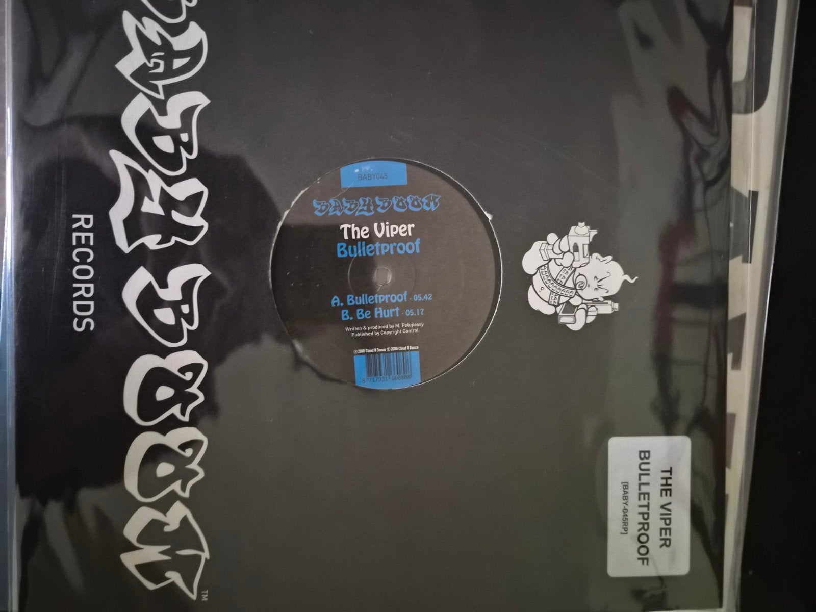 hardcore baby boom the viper bulletproof, Ophalen of Verzenden, Gebruikt, 12 inch