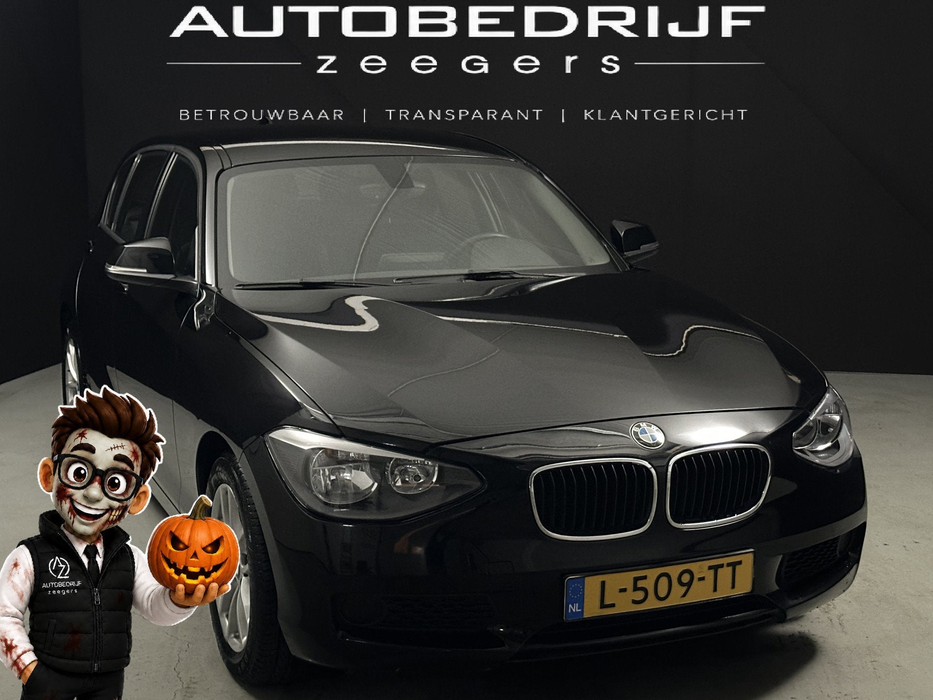 BMW 1-serie 116i Business *Sport* (bj 2011), 1-Serie, Euro 5, 4 cilinders, Zwart