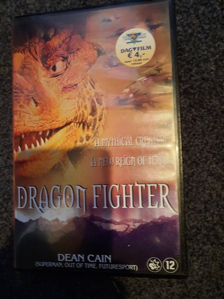 DRAGONFIGHTER! Aktie Speelfilm Op VIDEO!, Gebruikt, Verzenden, Actie en Avontuur, Vanaf 12 jaar