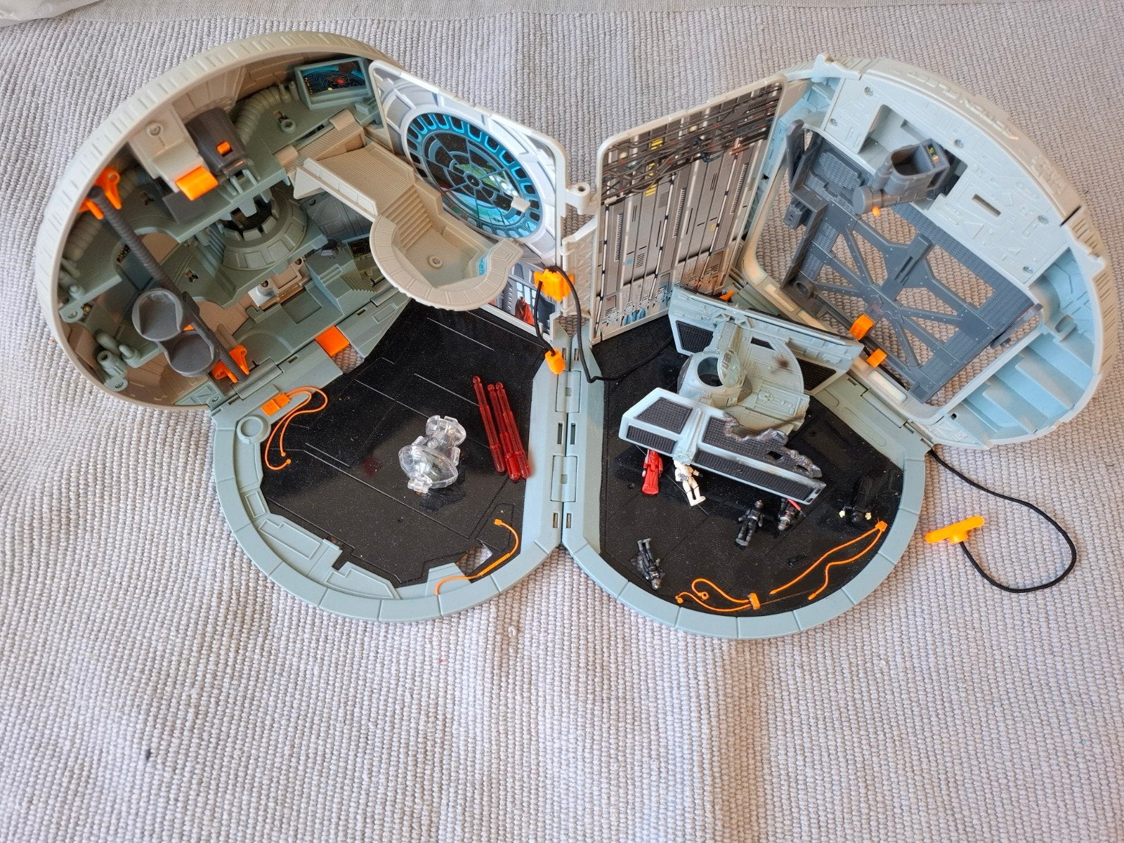 Galoob Micro Machines Star Wars Death Star Speelset, Ophalen of Verzenden, Gebruikt, Actiefiguurtje