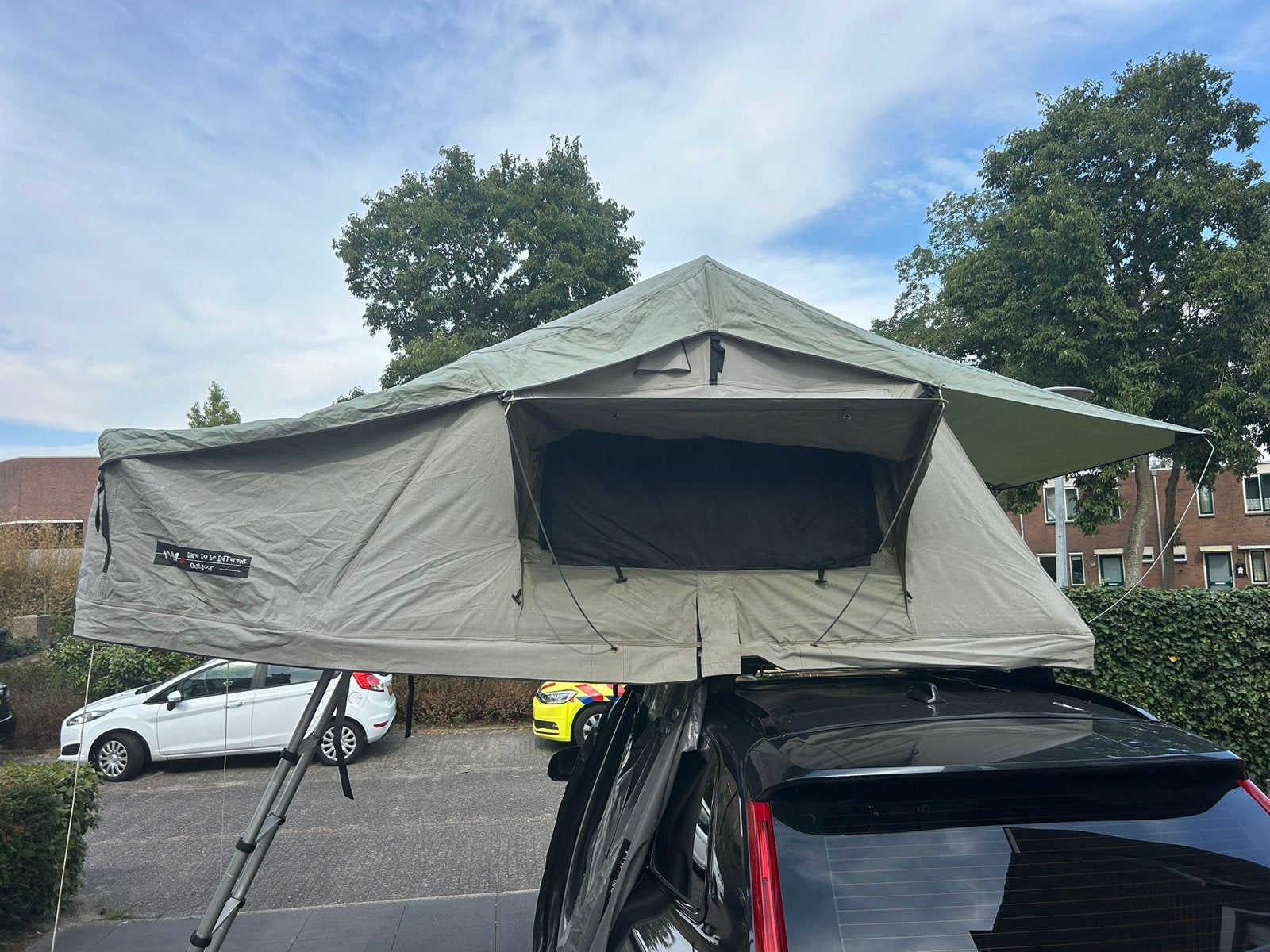 Daktent Dare to be Different Outdoor (DTBD), Caravans en Kamperen, Tenten, Ophalen, Gebruikt, Tot en met 2