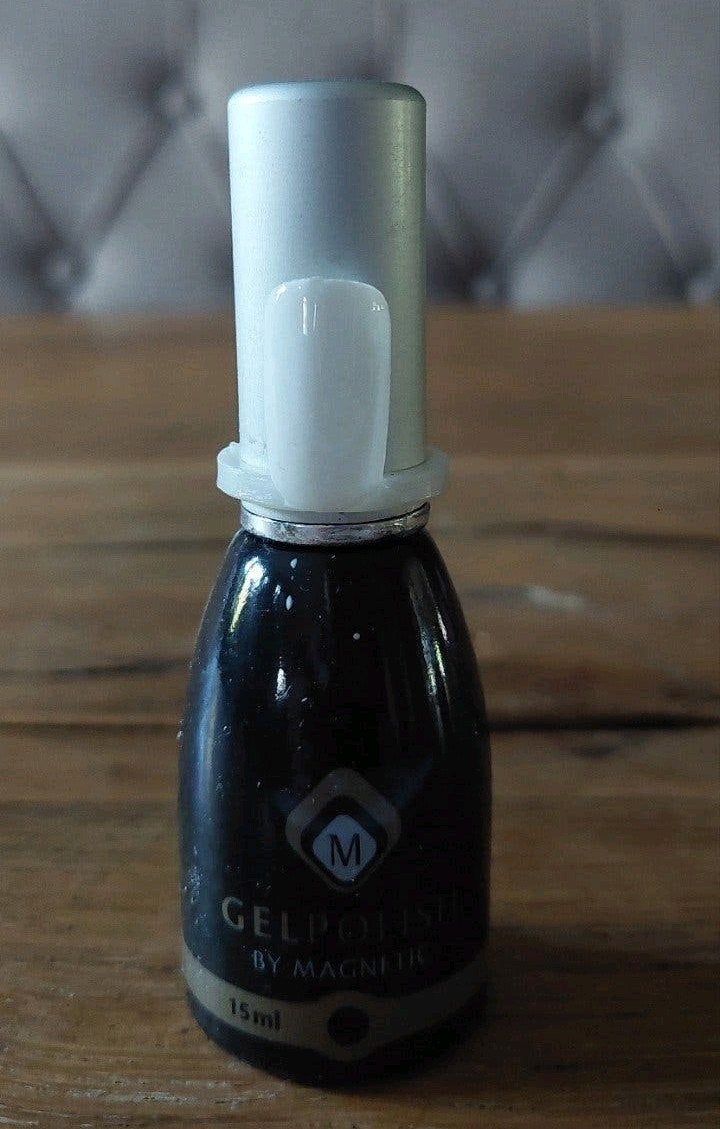 Magnetic gelpolish Whitest White, Gebruikt, Wit, Ophalen of Verzenden, Handen en Nagels