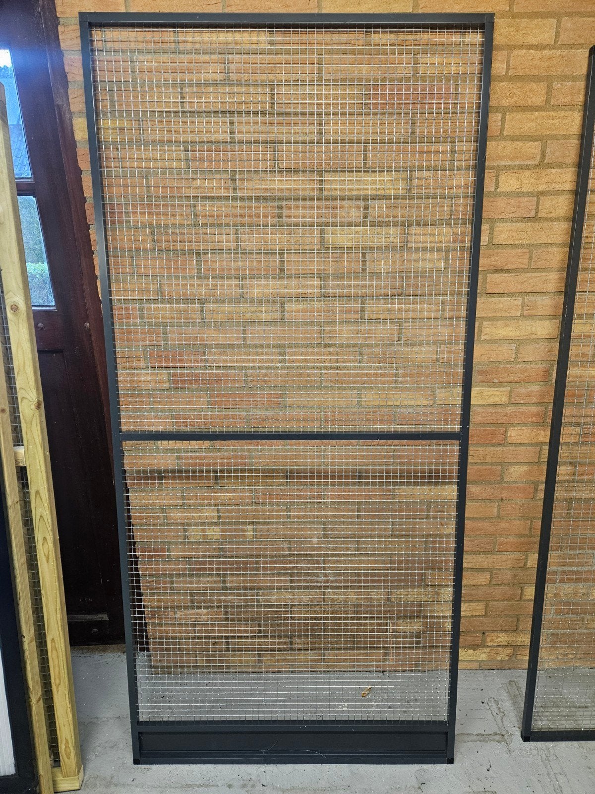 Gaaspaneel 95 x 200cm. Antraciet., Dieren en Toebehoren, Vogels | Hokken en Kooien, Ophalen of Verzenden, Nieuw, Metaal, Volière