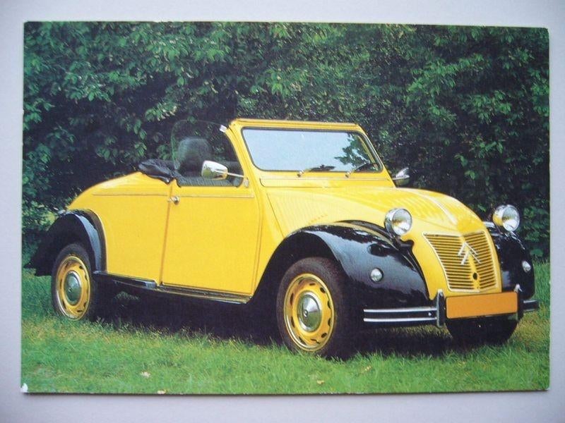 Hoffmann 2cv kitcar ansichtkaart, Ophalen of Verzenden, Auto's