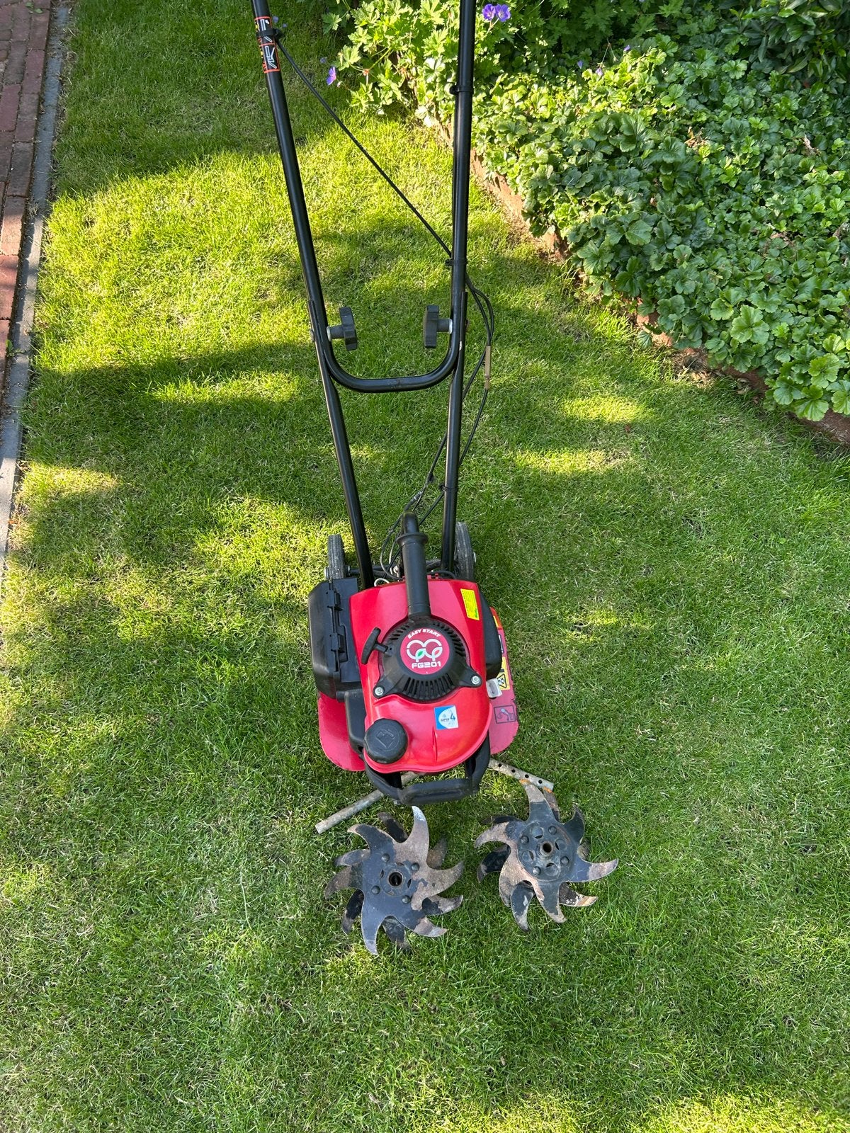 Honda FG201 Tuingraafmachine - Zo goed als nieuw, Ophalen of Verzenden, Zo goed als nieuw, Cultivator