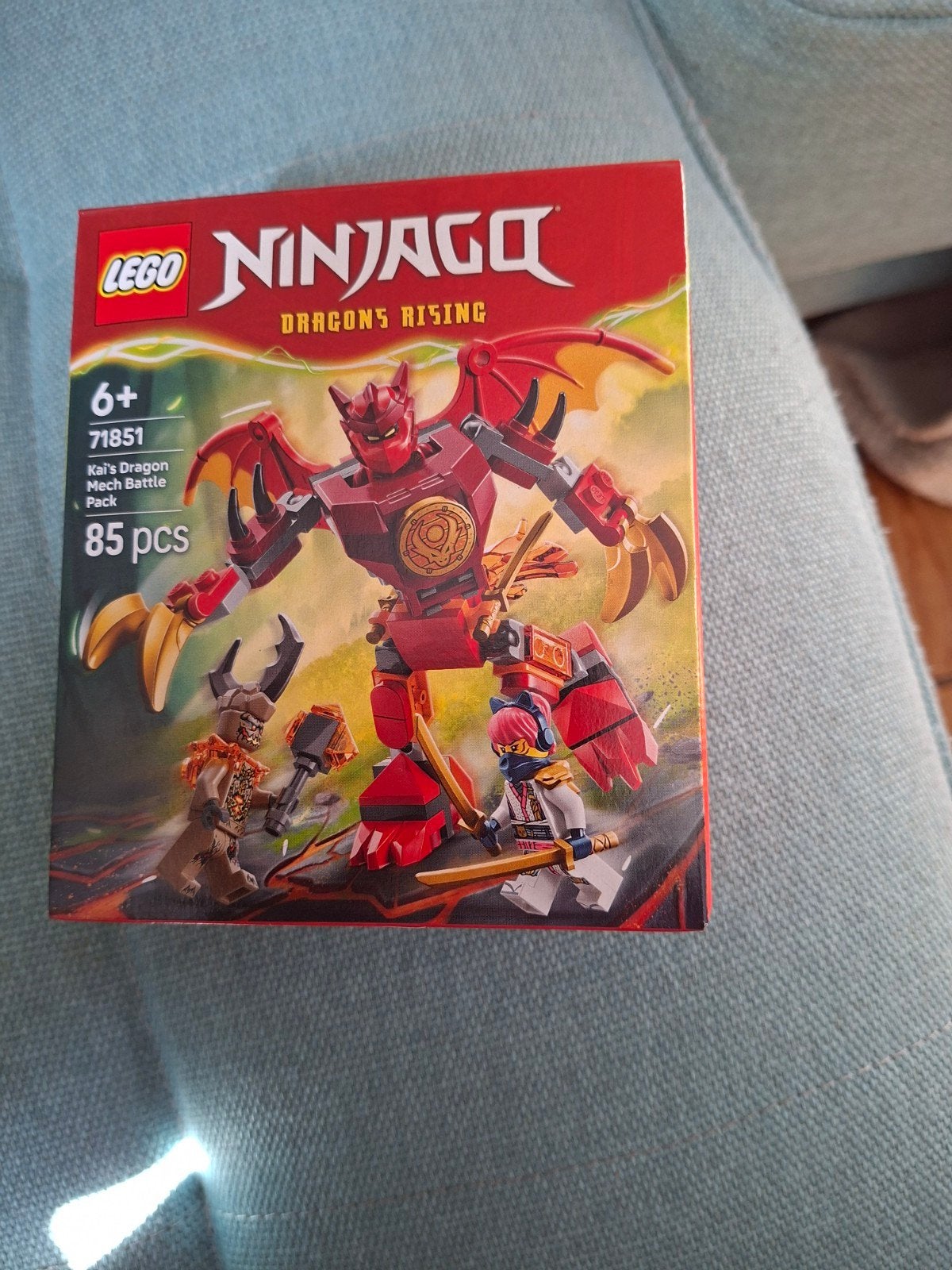 LEGO Ninjago Kai's Dragon Mech Battle Pack 71851, Ophalen of Verzenden, Nieuw, Overige merken