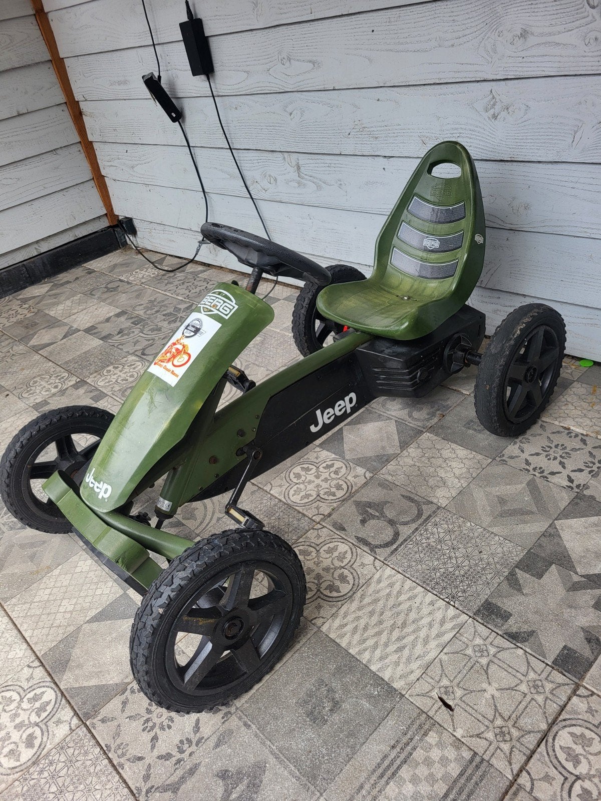Berg skelter Jeep - Groen, Ophalen of Verzenden, Gebruikt, Berg