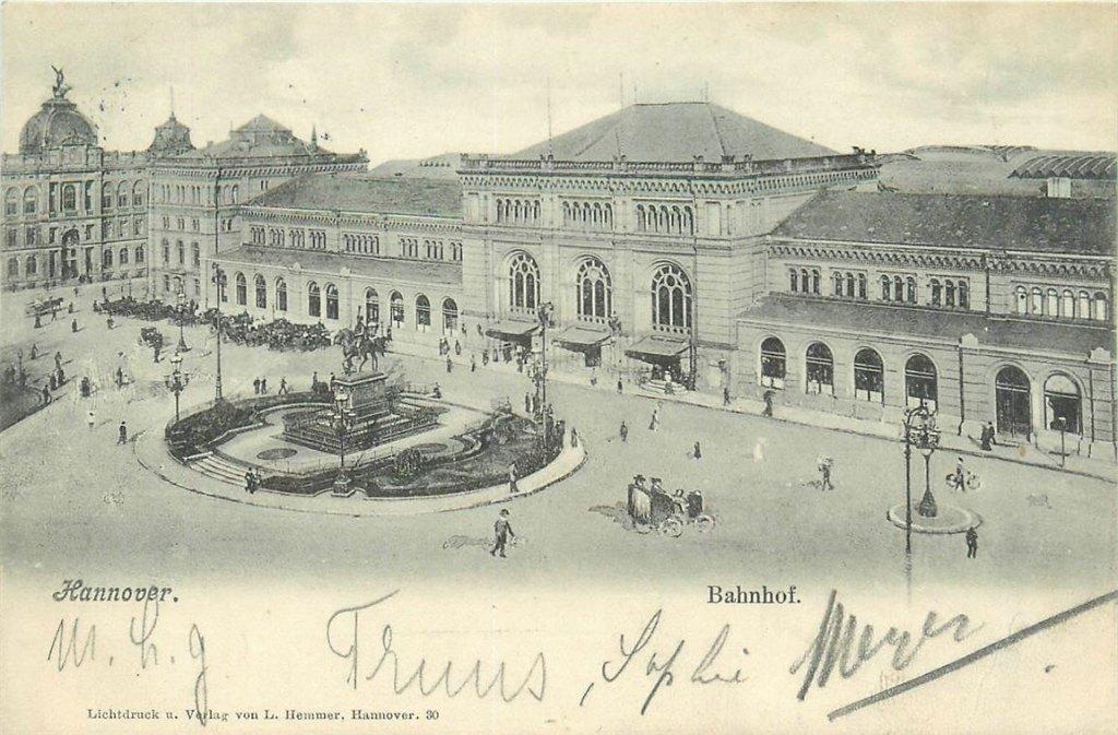 701-311-003 Hannover Bahnhof, Verzenden, Voor 1920, Duitsland