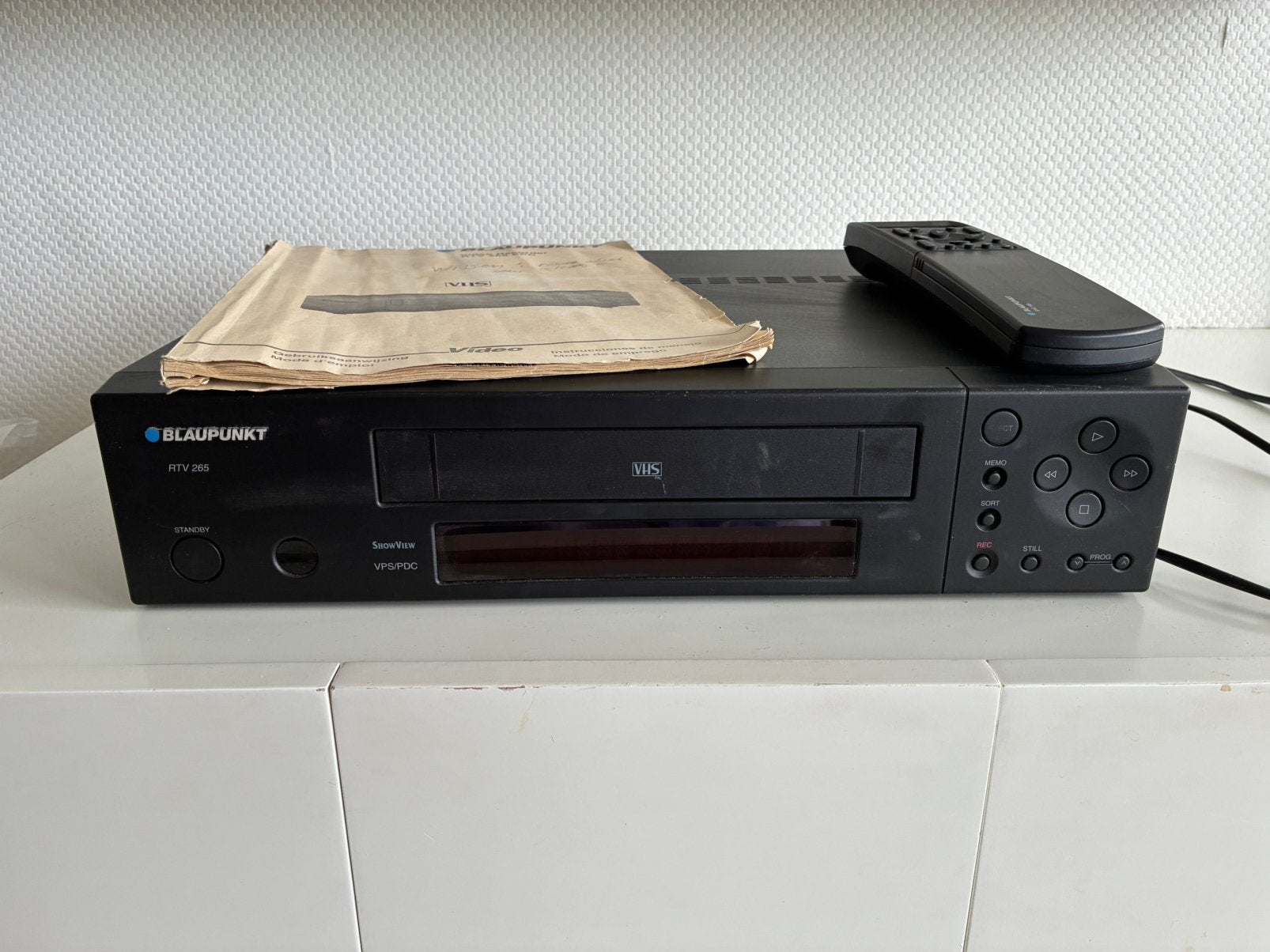 Blaupunkt RTV 265 Videorecorder, Ophalen of Verzenden, Gebruikt, Overige merken