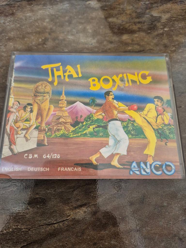commodore 64 c64 kassette game thai boxing, 1 speler, Ophalen of Verzenden, Zo goed als nieuw, Vanaf 3 jaar