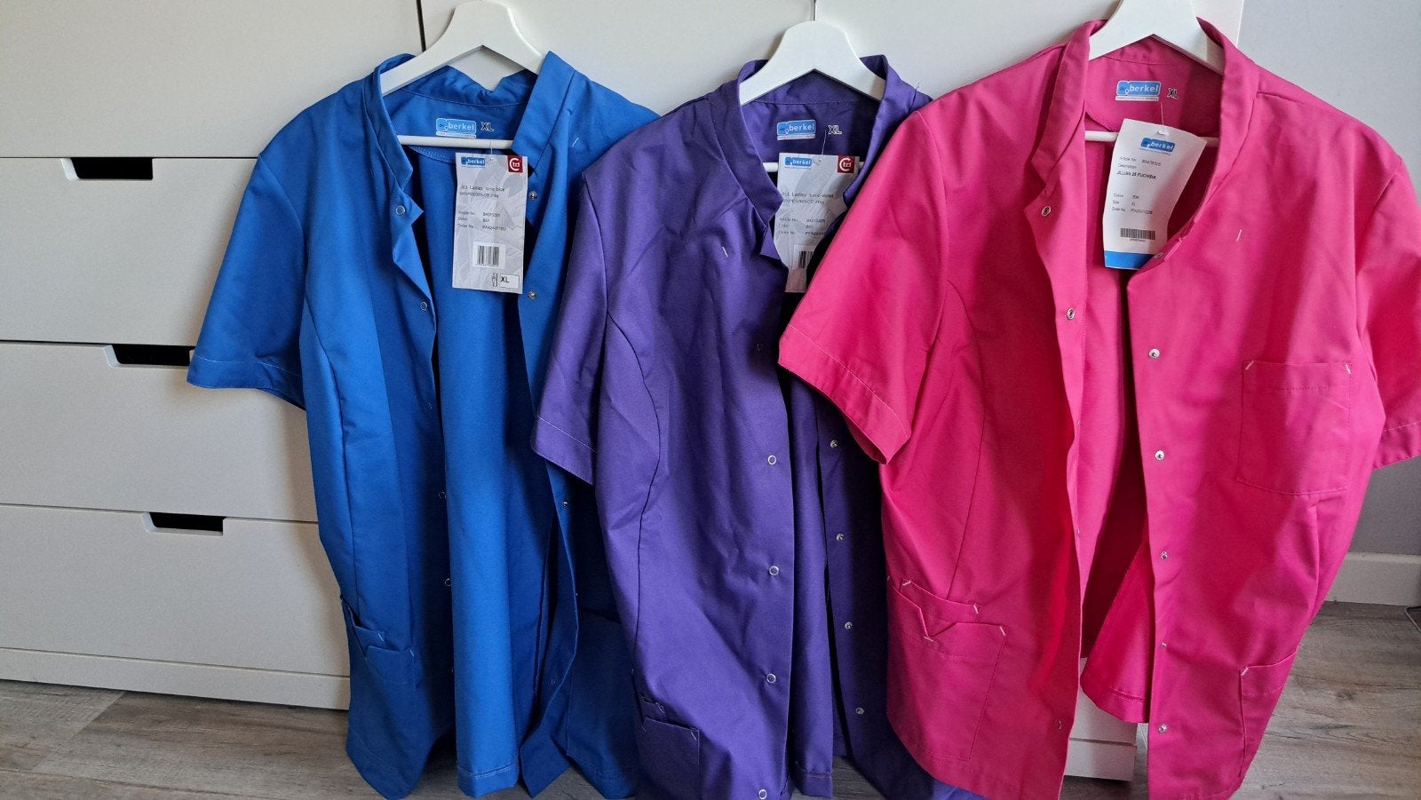 Nieuw met kaartjes! De Berkel JILL Dames Zorgjasjes, Kleding | Dames, Ophalen of Verzenden, Nieuw