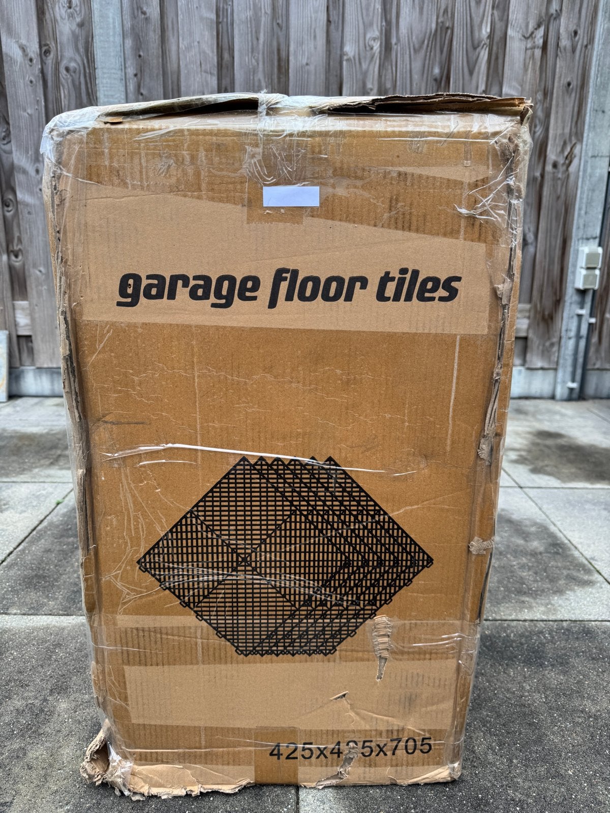 Nieuwe garagevloertegels - Ongebruikt in doos, Overige materialen, Nieuw, Ophalen of Verzenden, 20 tot 40 cm