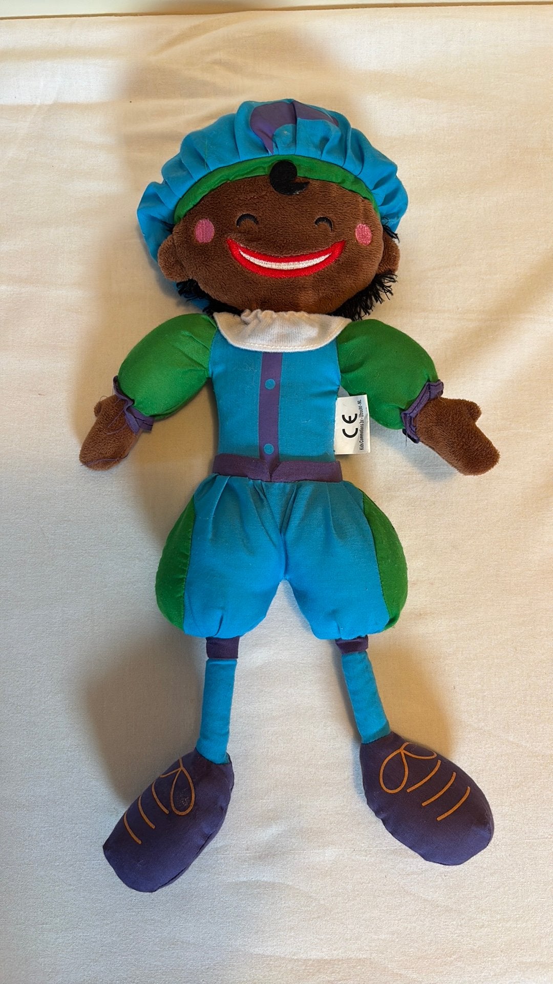 Pieten knuffel 62 cm, Ophalen of Verzenden, Zo goed als nieuw