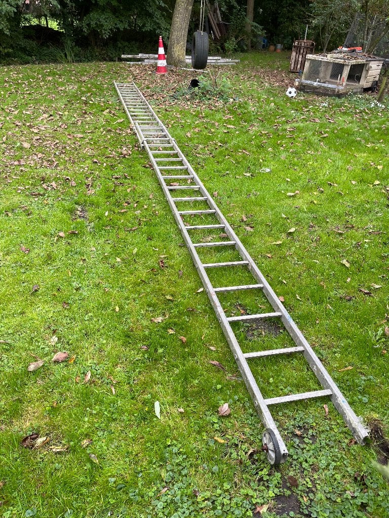 ladder, Doe-het-zelf en Verbouw, Ophalen, Gebruikt, Ladder, Opvouwbaar of Inschuifbaar