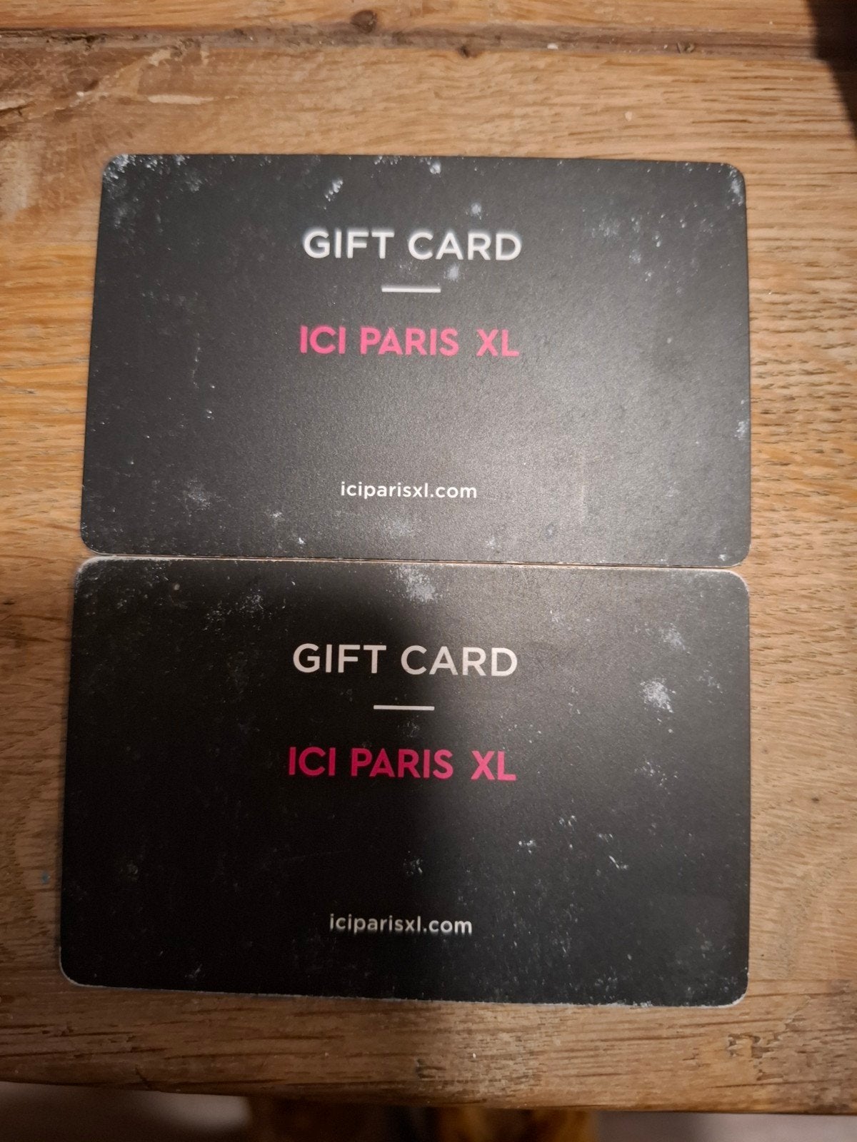 giftcard ici paris, Eén persoon, Cadeaubon