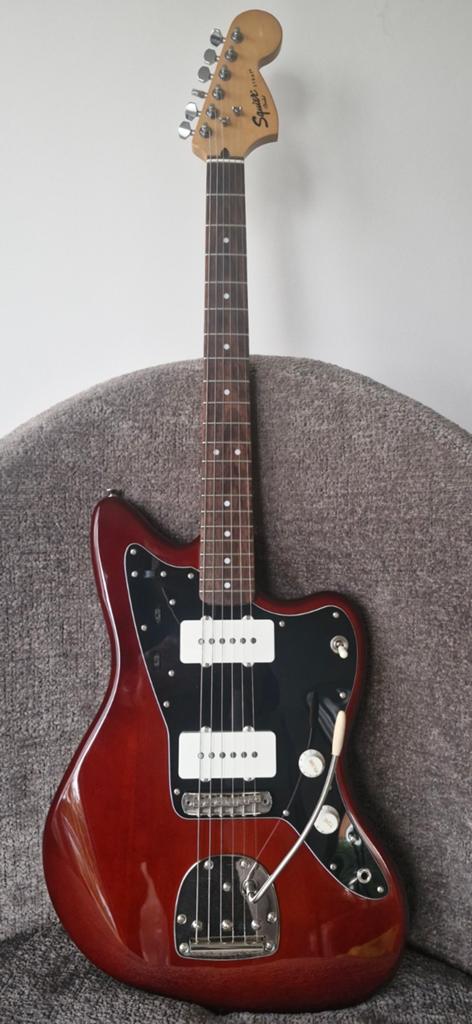 Squier CV 70's Jazzmaster FSR, Ophalen of Verzenden, Zo goed als nieuw, Solid body, Overige merken