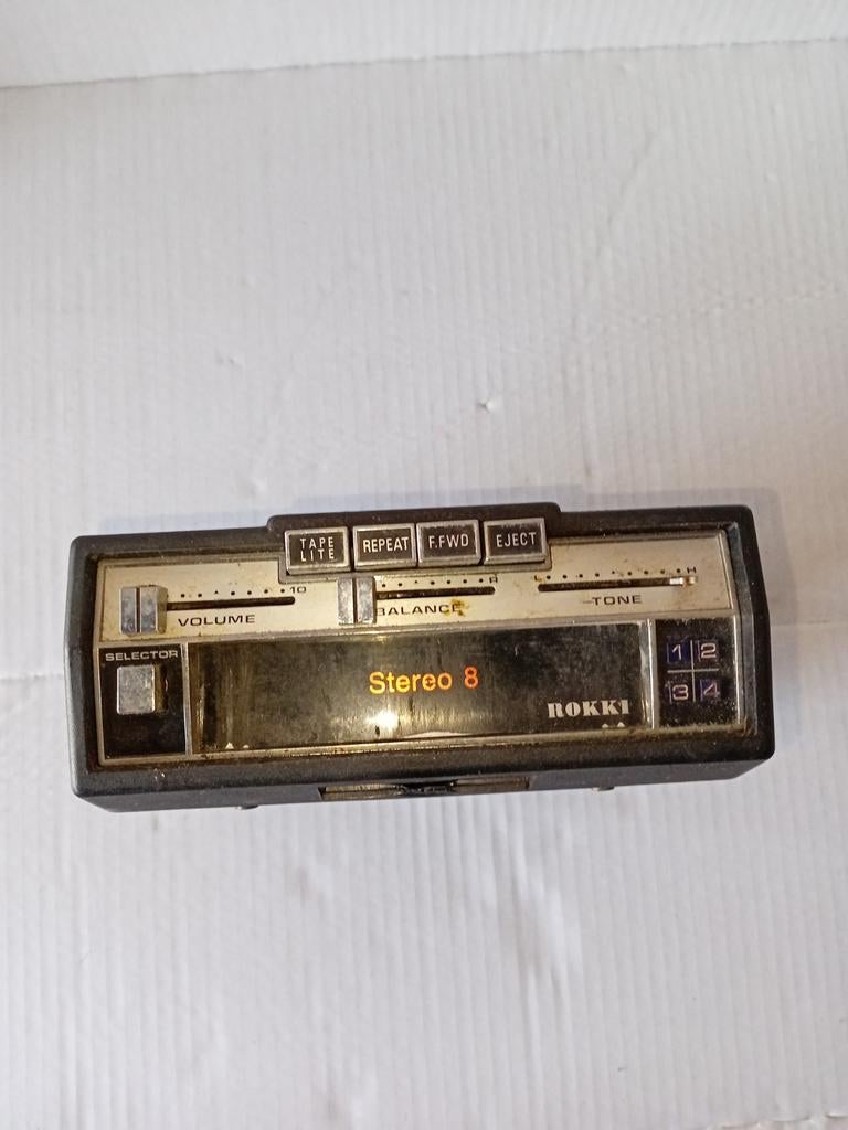 8-sporen cassettespeler "ROKKI" SV-471, Ophalen of Verzenden, Gebruikt