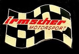 Irmscher Motorsport vlag pin, Ophalen of Verzenden, Nieuw, Transport, Speldje of Pin