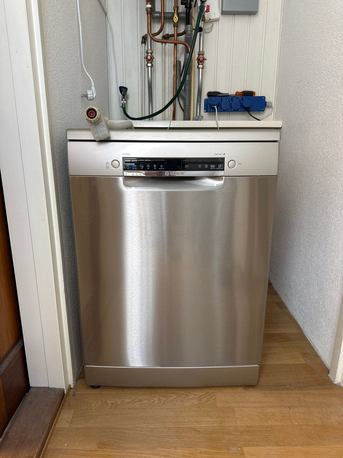 Bosch SGS4HTI33E Vrijstaande Vaatwasser - RVS, Witgoed en Apparatuur, Vaatwasmachines, Ophalen, 60 cm of meer, Minder dan 10 liter