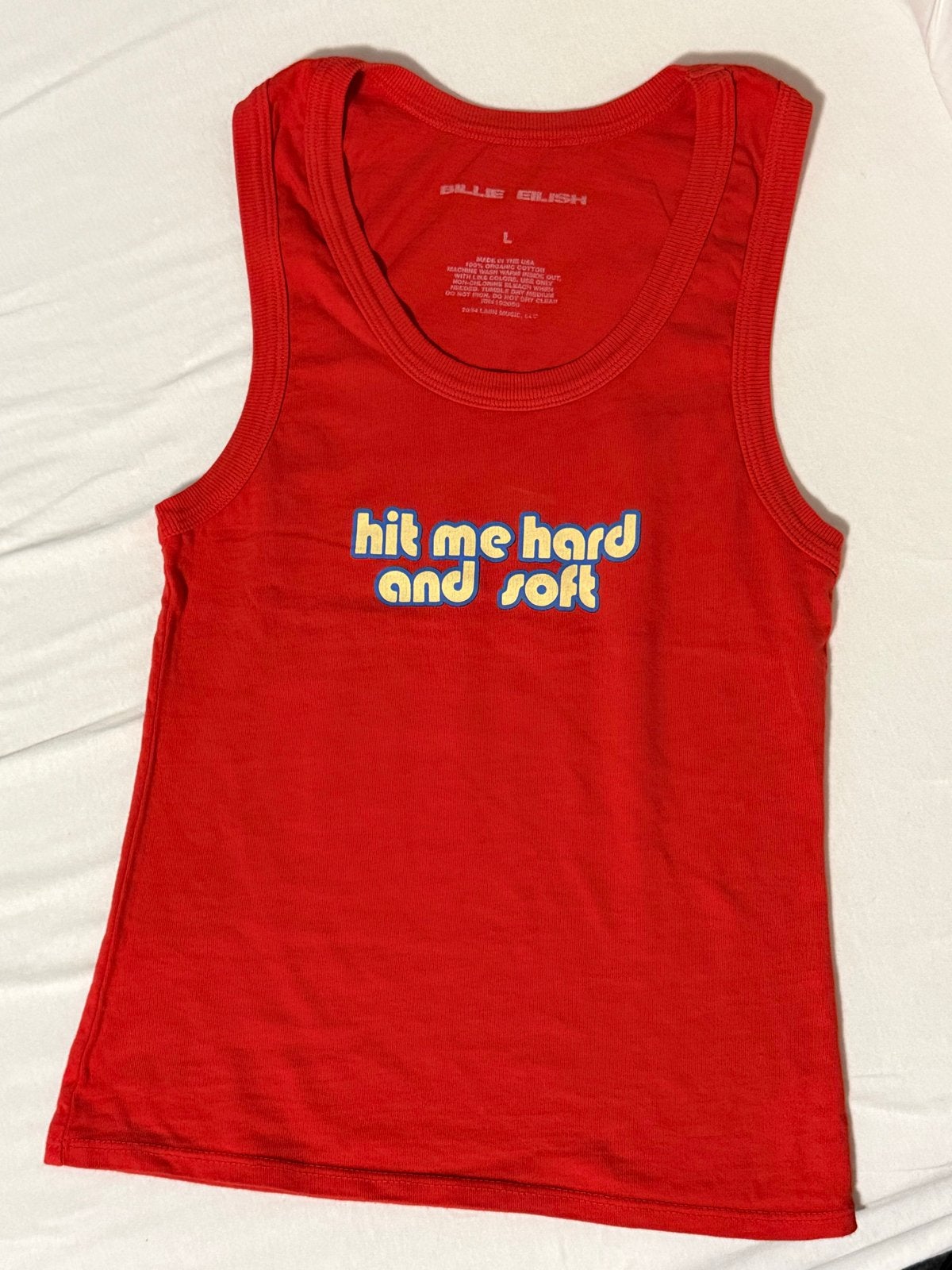 Billie Eilish "Hit Me Hard and Soft" Tanktop - Maat L, Kleding | Dames, Maat 42/44 (L), Ophalen of Verzenden, Zo goed als nieuw