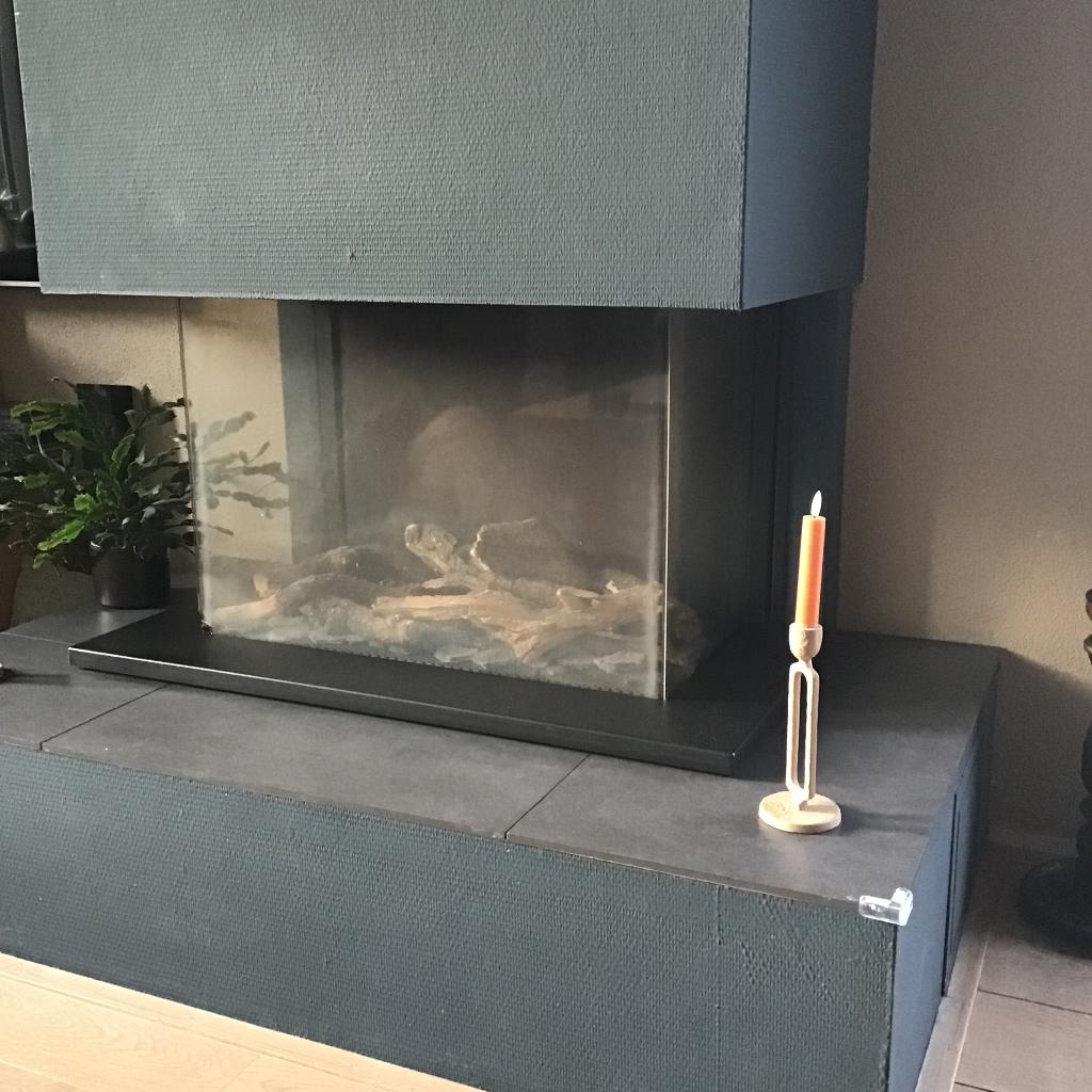 Gashaard inbouw, Huis en Inrichting, Haarden, Ophalen, Gebruikt, Inbouwhaard, Gashaard