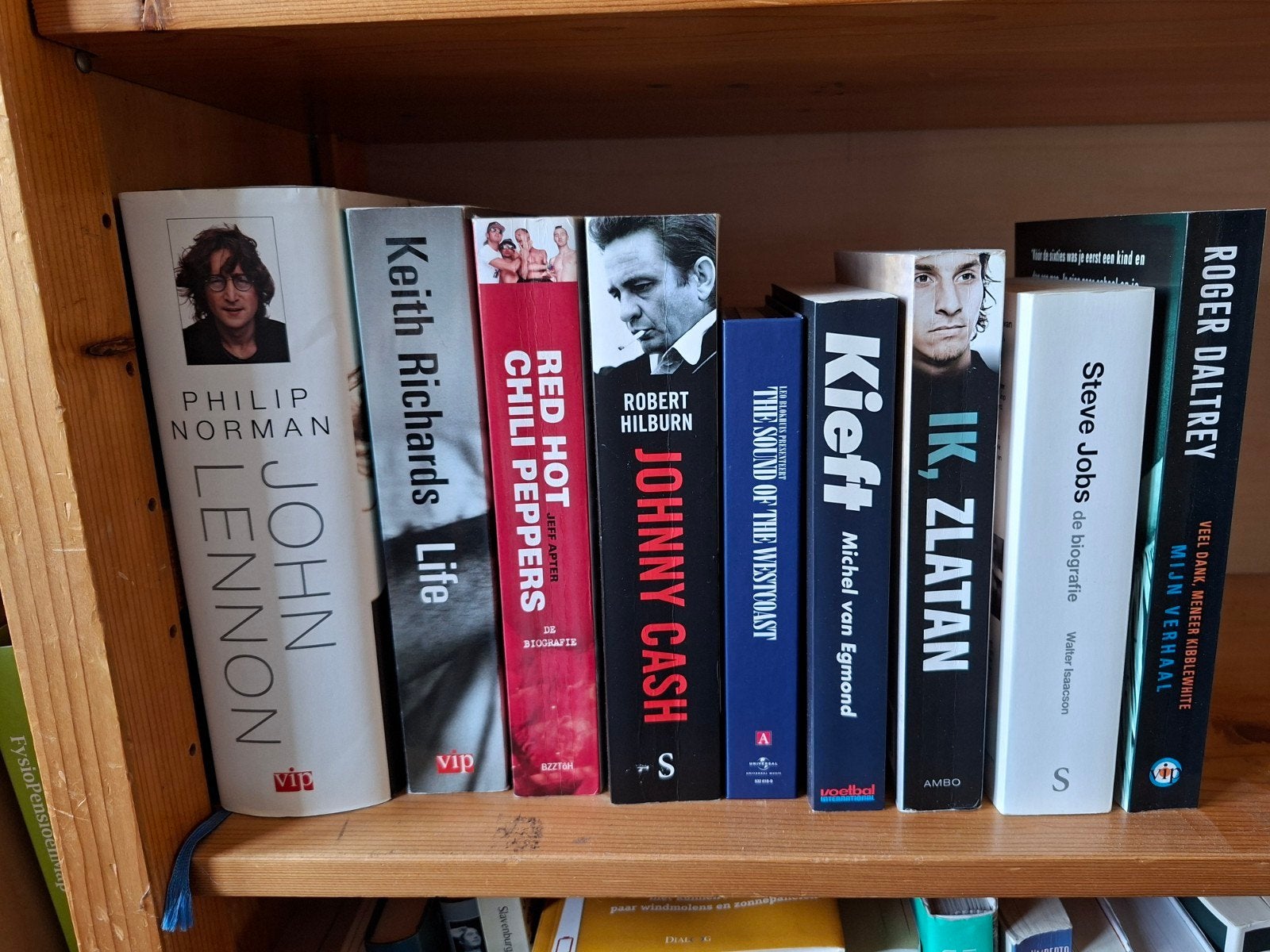 Boeken over muziek en biografieën van artiesten, Boeken, Ophalen, Gelezen, Film, Tv en Media