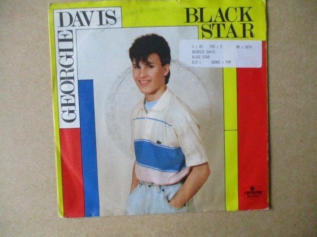s1599 georgie davis - black star, Ophalen, Gebruikt, 7 inch, Overige genres