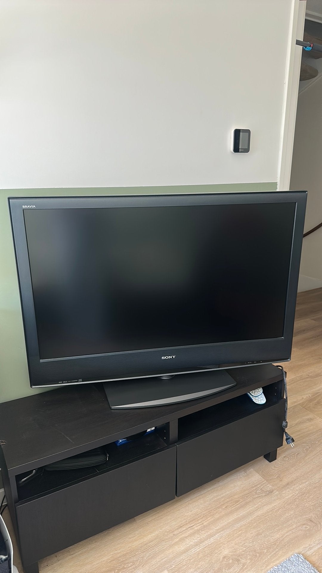 Sony  bravia 45 inch tv, 50 Hz, Ophalen of Verzenden, Zo goed als nieuw, Sony
