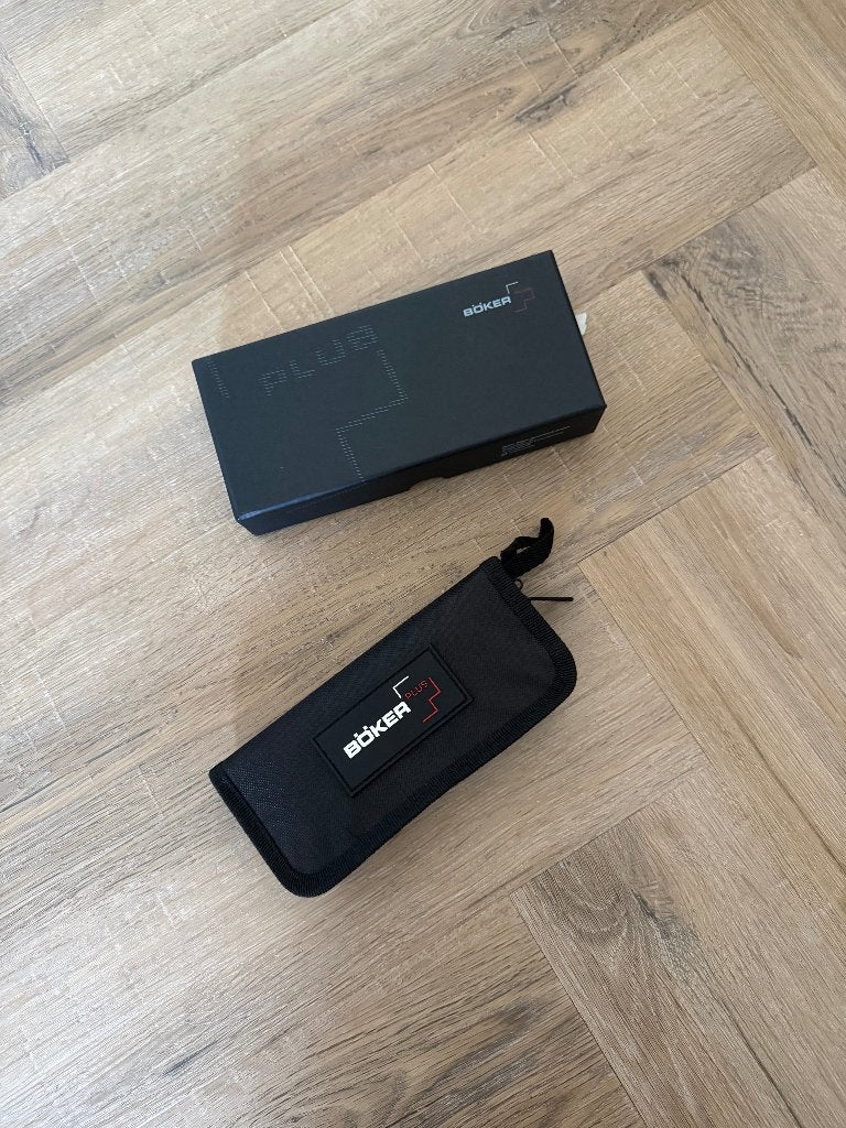 Nieuw zwart Boker Plus zipper knife etui ALLEEN HOES pouch, Ophalen of Verzenden, Nieuw