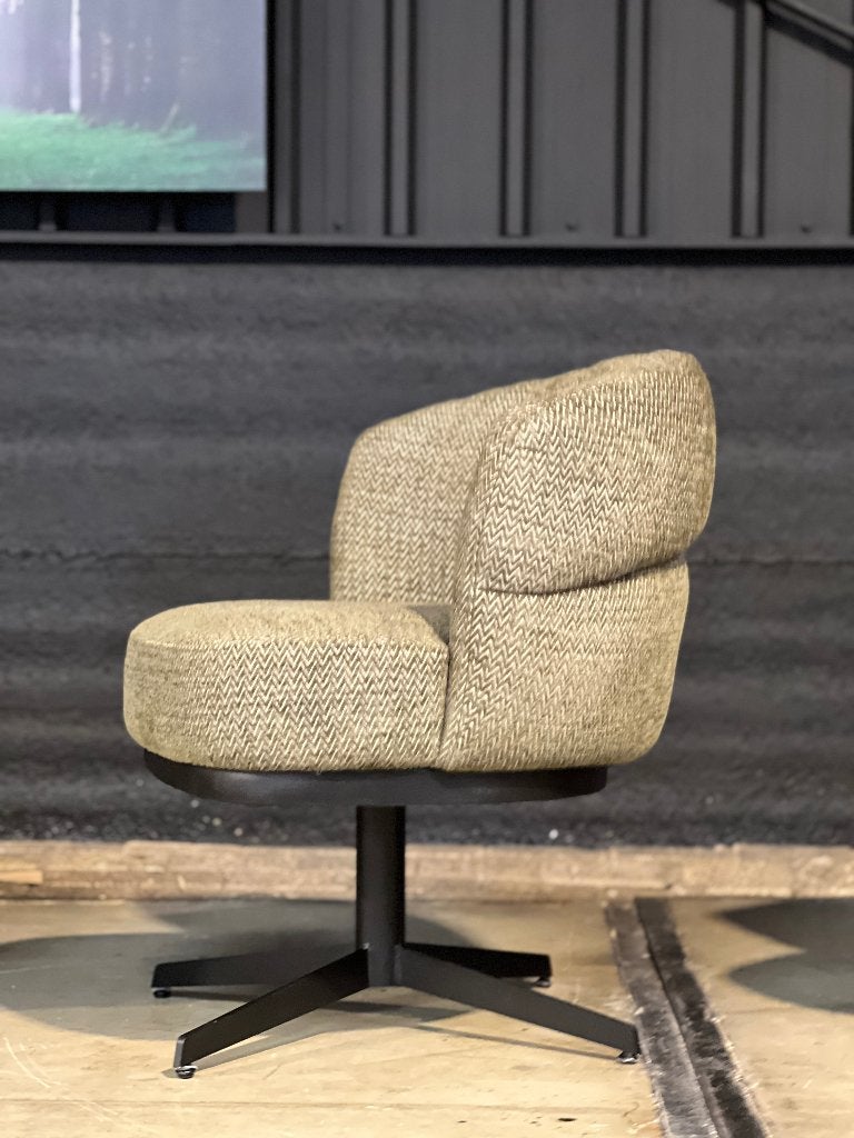 Luxe Eetkamerstoel | Draaibaar | Pocketvering | €249, Ophalen, Nieuw, Overige materialen, Vijf, Zes of meer stoelen