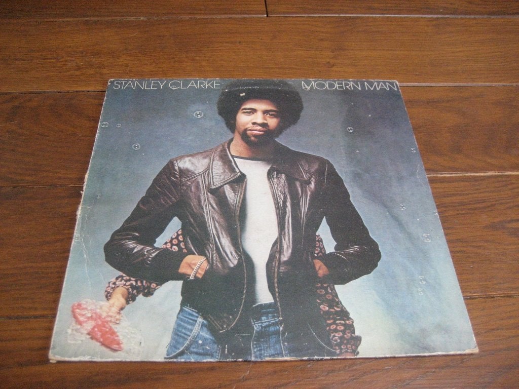 Stanley clarke modern man lp, LP, Gebruikt, Funk, Ophalen of Verzenden