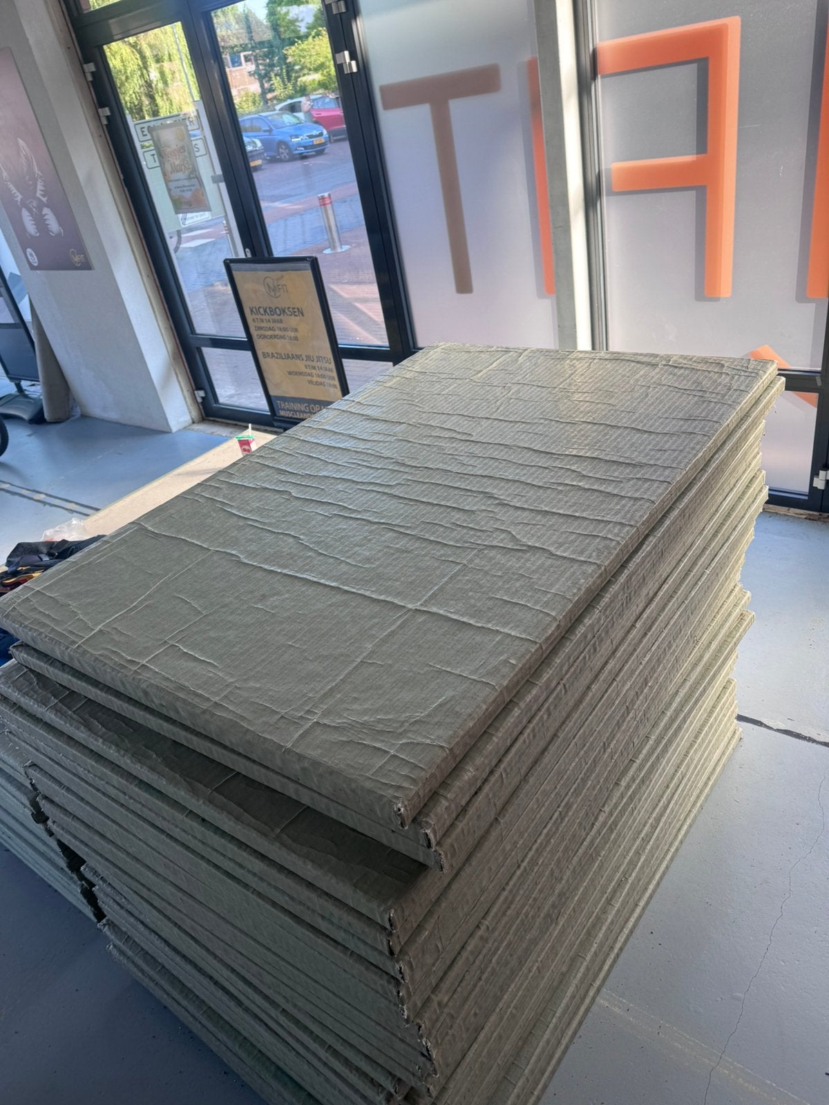 Judomatten, Overige materialen, Gebruikt, 15 m² of meer, Ophalen